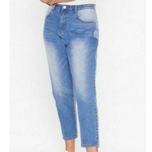 2 sides to every story mom jeans  Women's plus 22